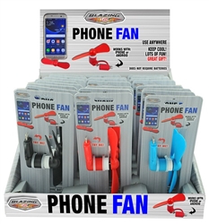 Phone Fan, Compatible w/Androids & iPhones