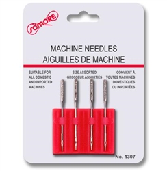SEWING MACHINE NEEDLES, ASST(4/CD)