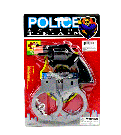  CAP GUN WITH HANDCUFFS